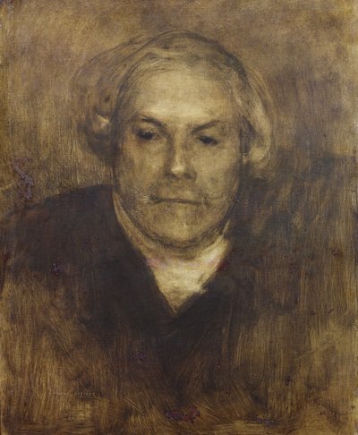 Edmond de Goncourt (1822-96) c.1892 by Eugène Carrière